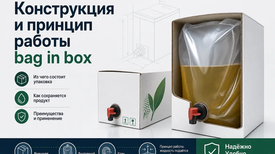 Конструкция и принцип работы Bag-in-Box