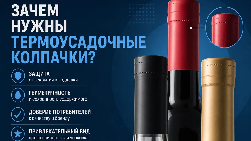 Зачем нужны термоусадочные колпачки?